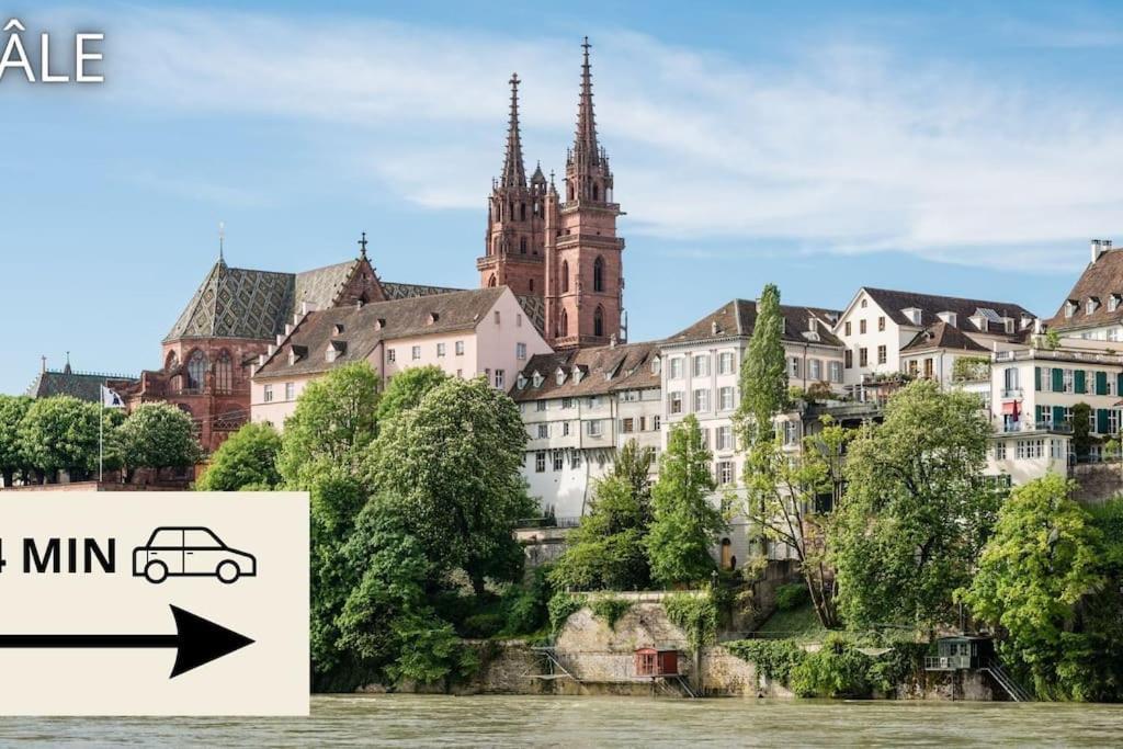 Apartament L'Escale, Proche Suisse, Parking Hesingue Zewnętrze zdjęcie